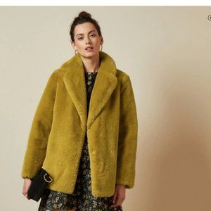 Ted Baker Zenna Double breasted Faux Fur Coat